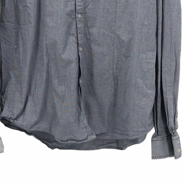 Christian Audigier Shirts Christian Audigier Mens Shirt Blue Long